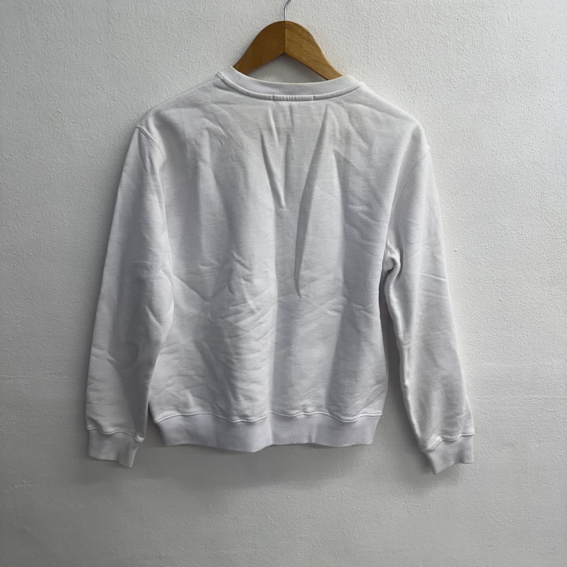 MSGM 11주년 실버로고 맨투맨 화이트 2441MDM161 xs 상품이미지6