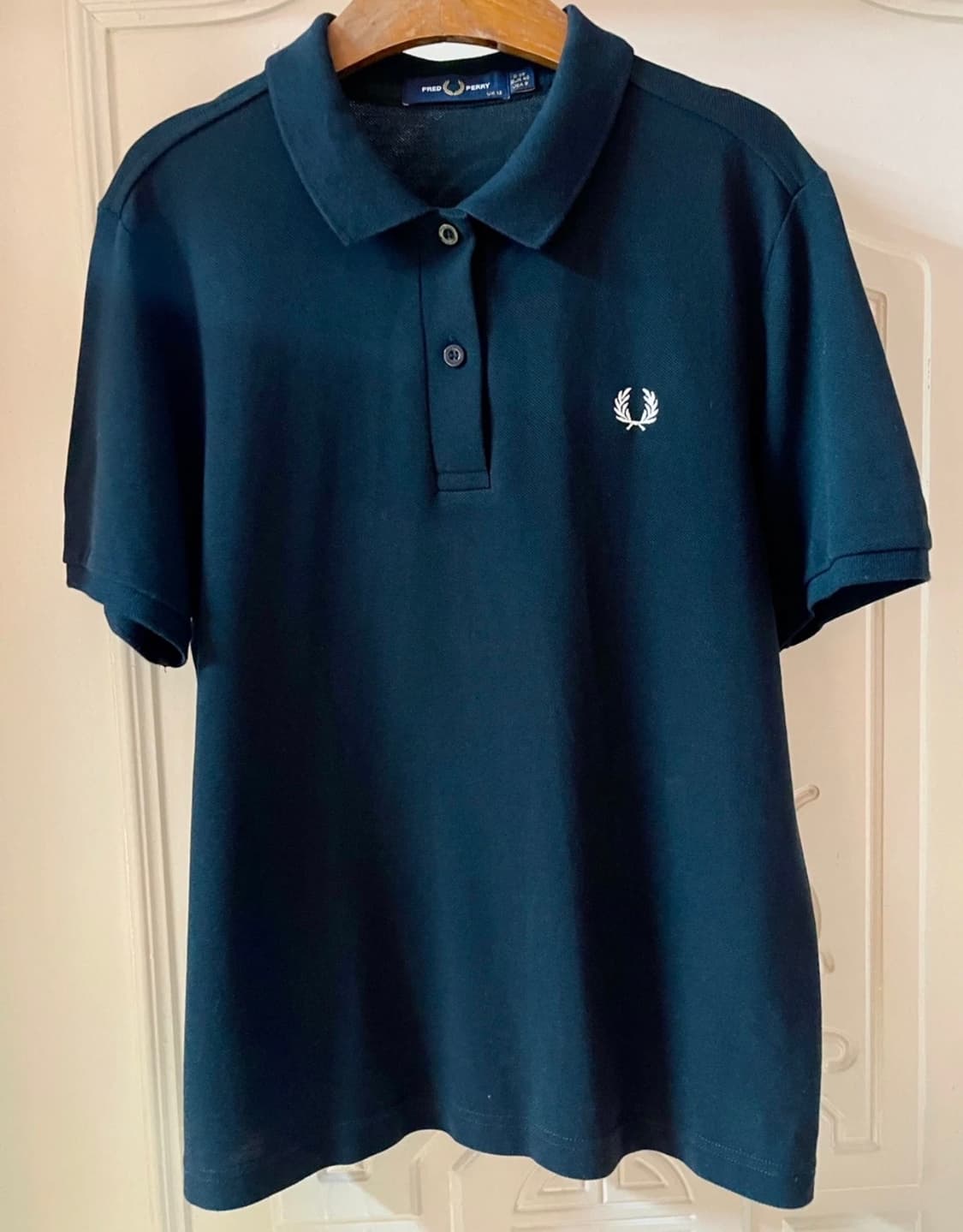 프레드 페리 Fred perry 여성 폴로 셔츠 블랙 M사이즈 상품이미지2