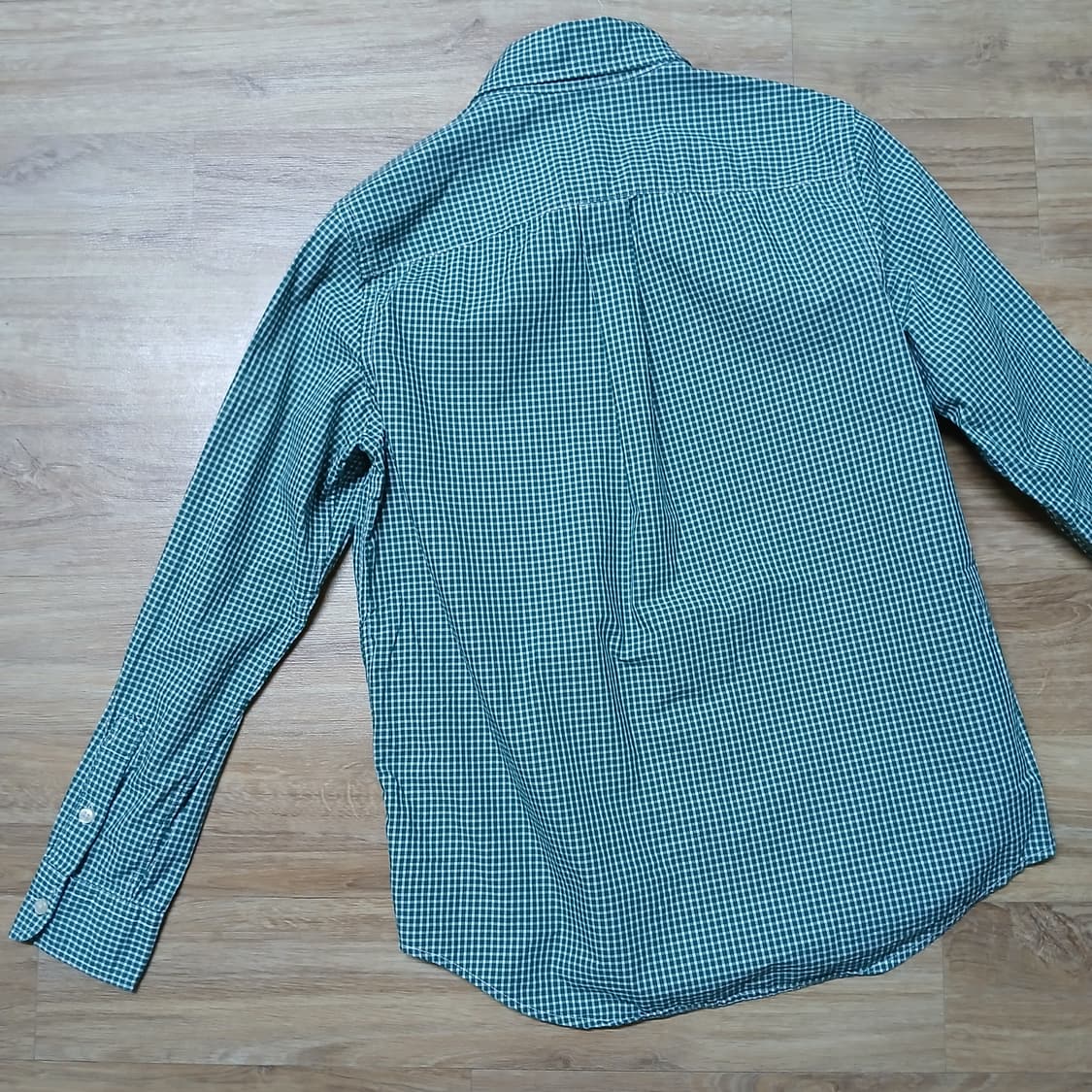 POLO 폴로 랄프로렌 셔츠 깅엄 초록색 녹색 체크 상품이미지5