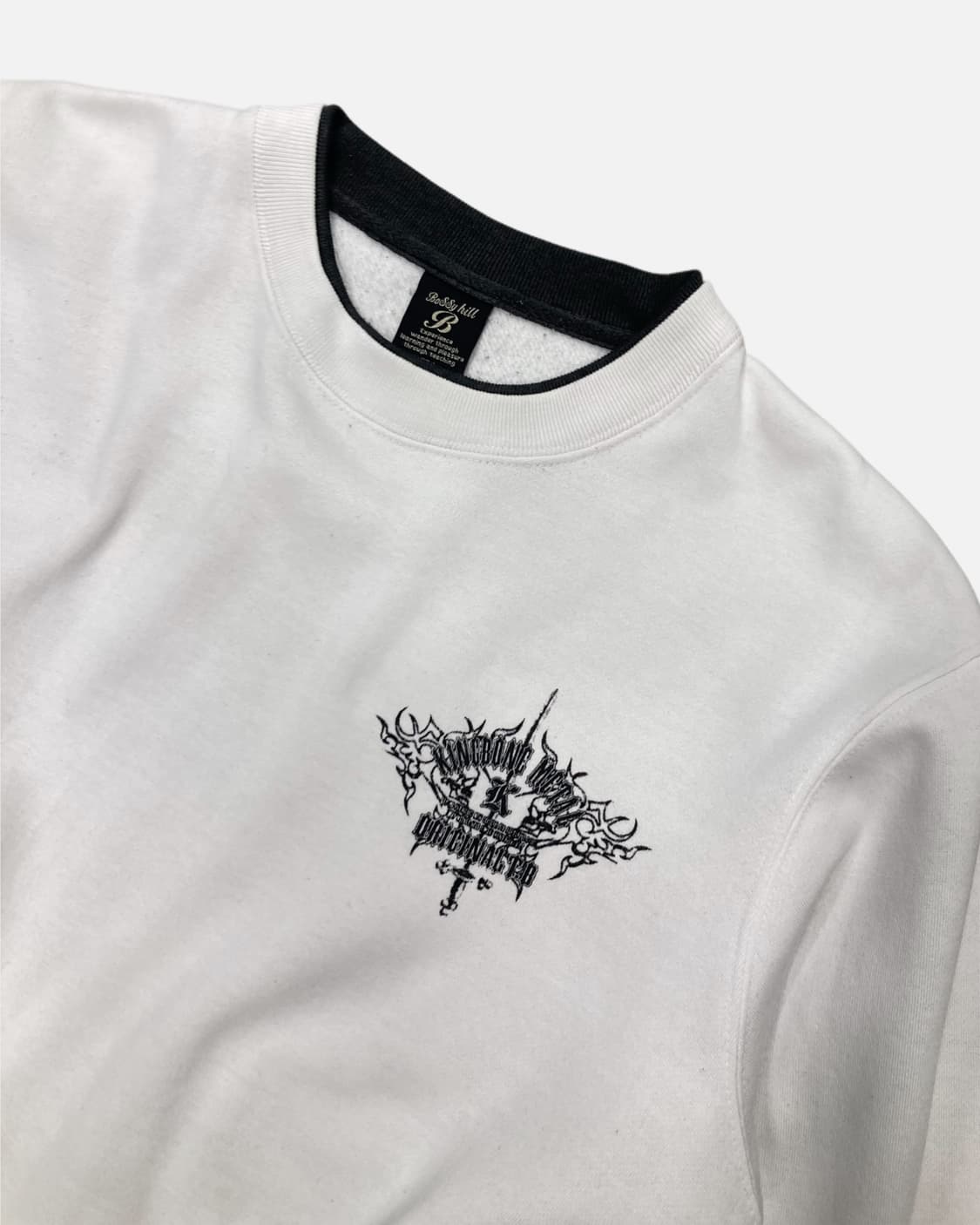 punk trival white sweatshirt 상품이미지3