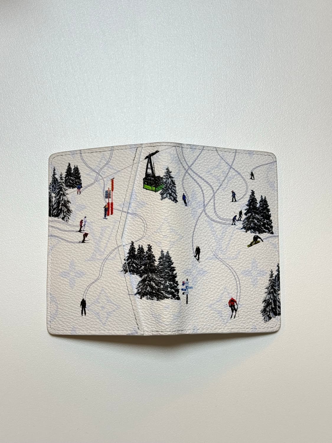 루이비통 오거나이저 스키 카드지갑 화이트 풀박 상품이미지4