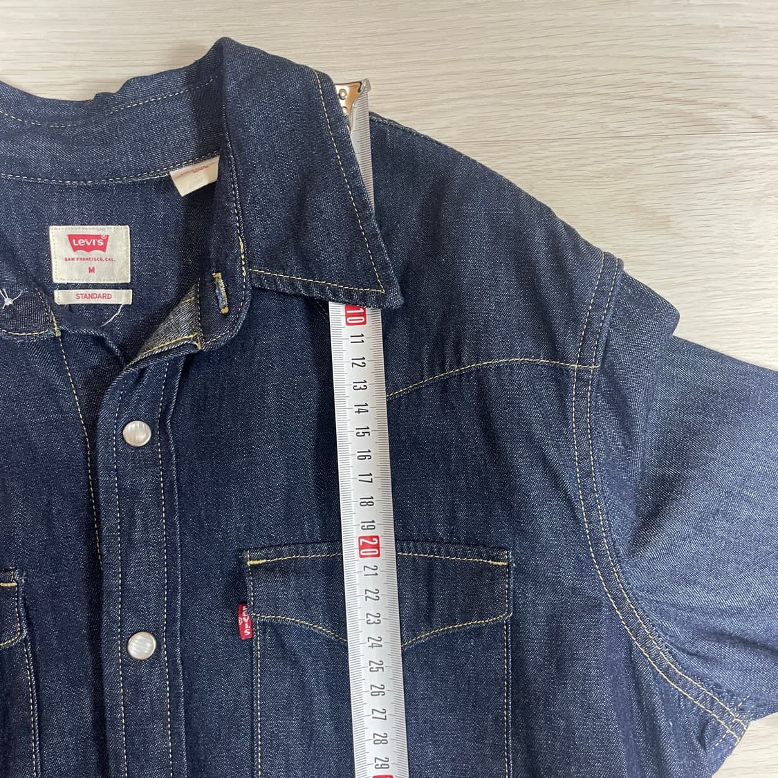 리바이스 웨스턴 데님 셔츠 상품이미지5
