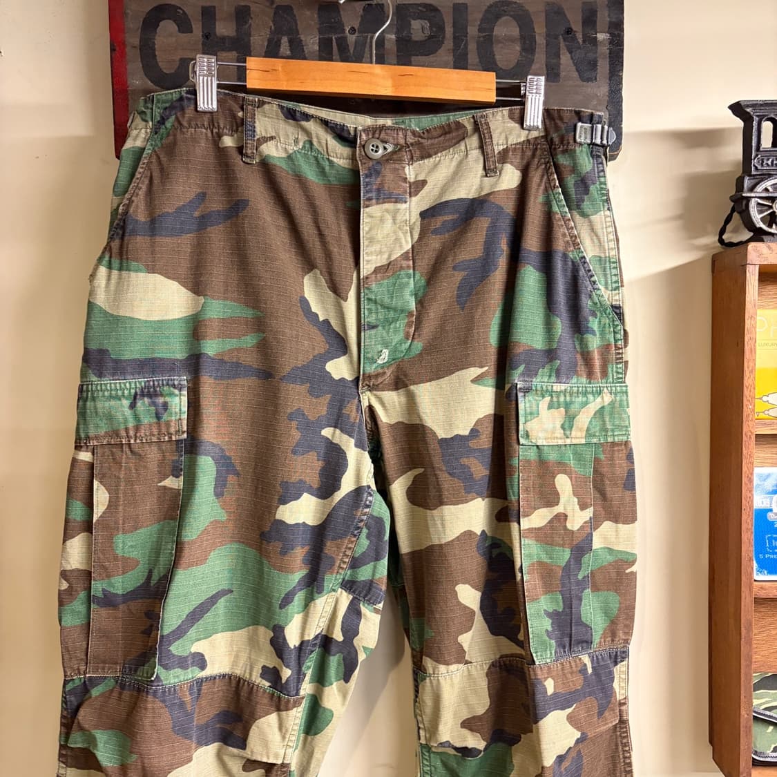 US Woodland BDU Pants M-L Size 260505-4 상품이미지2