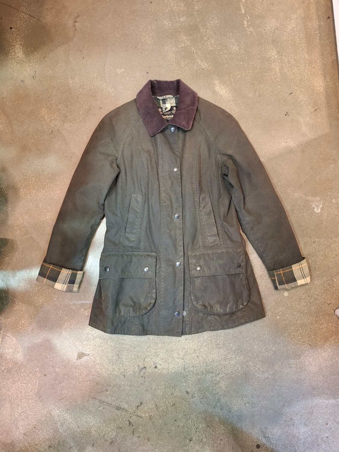 바버 여성 왁스 자켓 상품이미지1