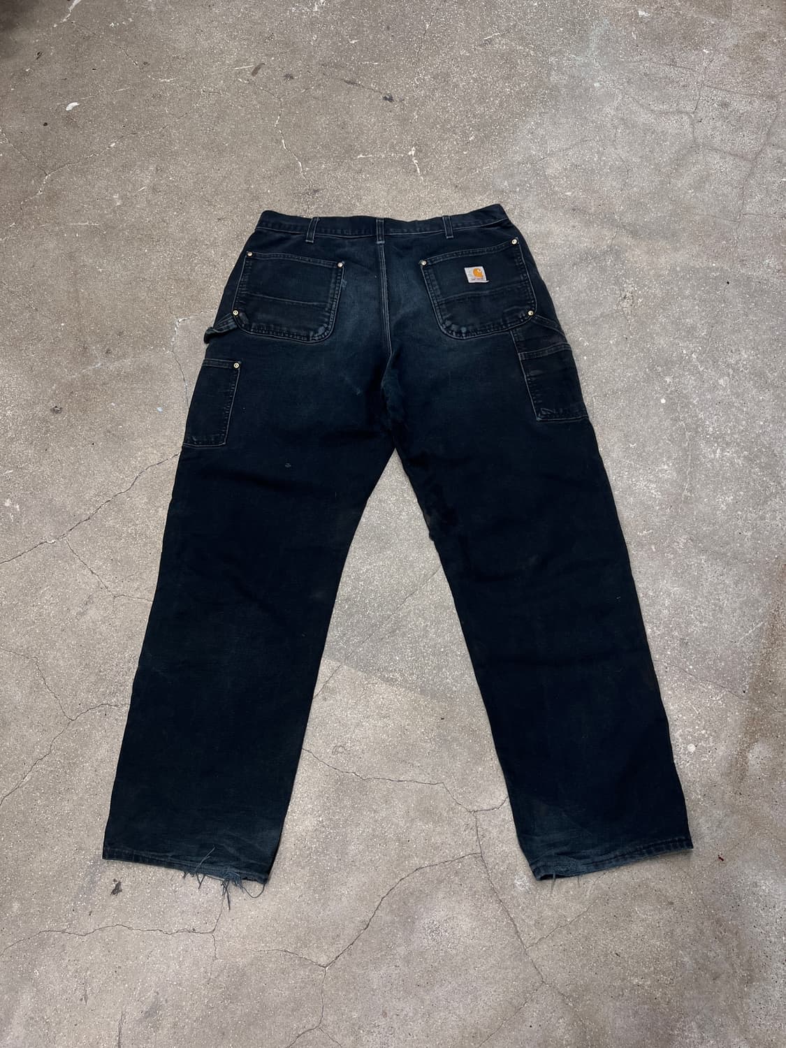 칼하트 더블니 루즈 오리지널핏 BLK 상품이미지5