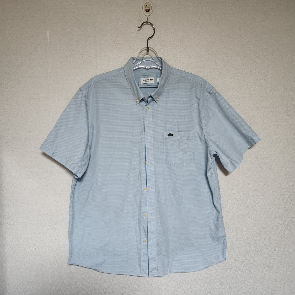 25년 라코스테 포클린 체크 셔츠 105 상품이미지2