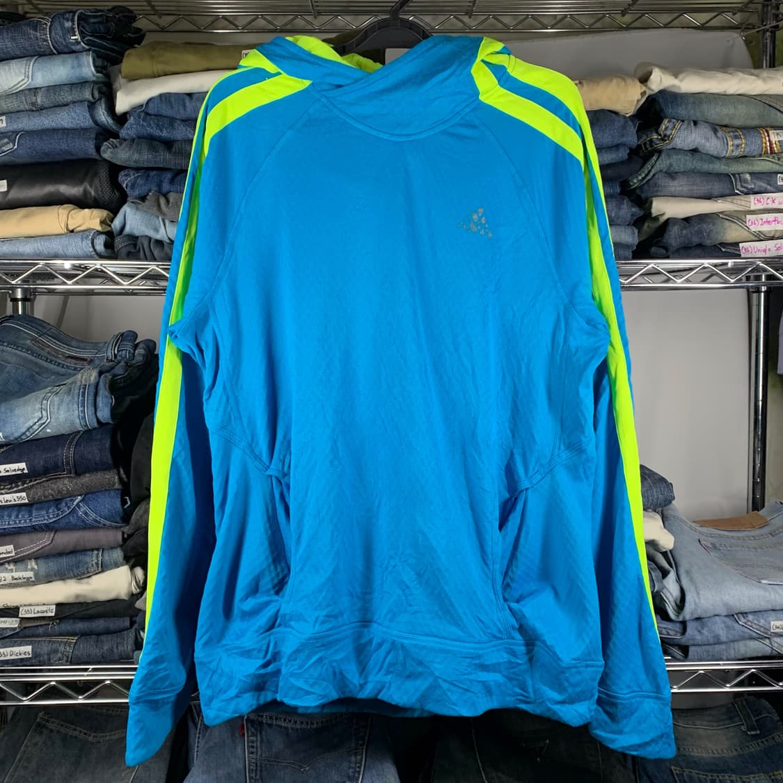 [L] 아디다스 리스폰스 쿠션 20주년 웜업 후디 상품이미지2