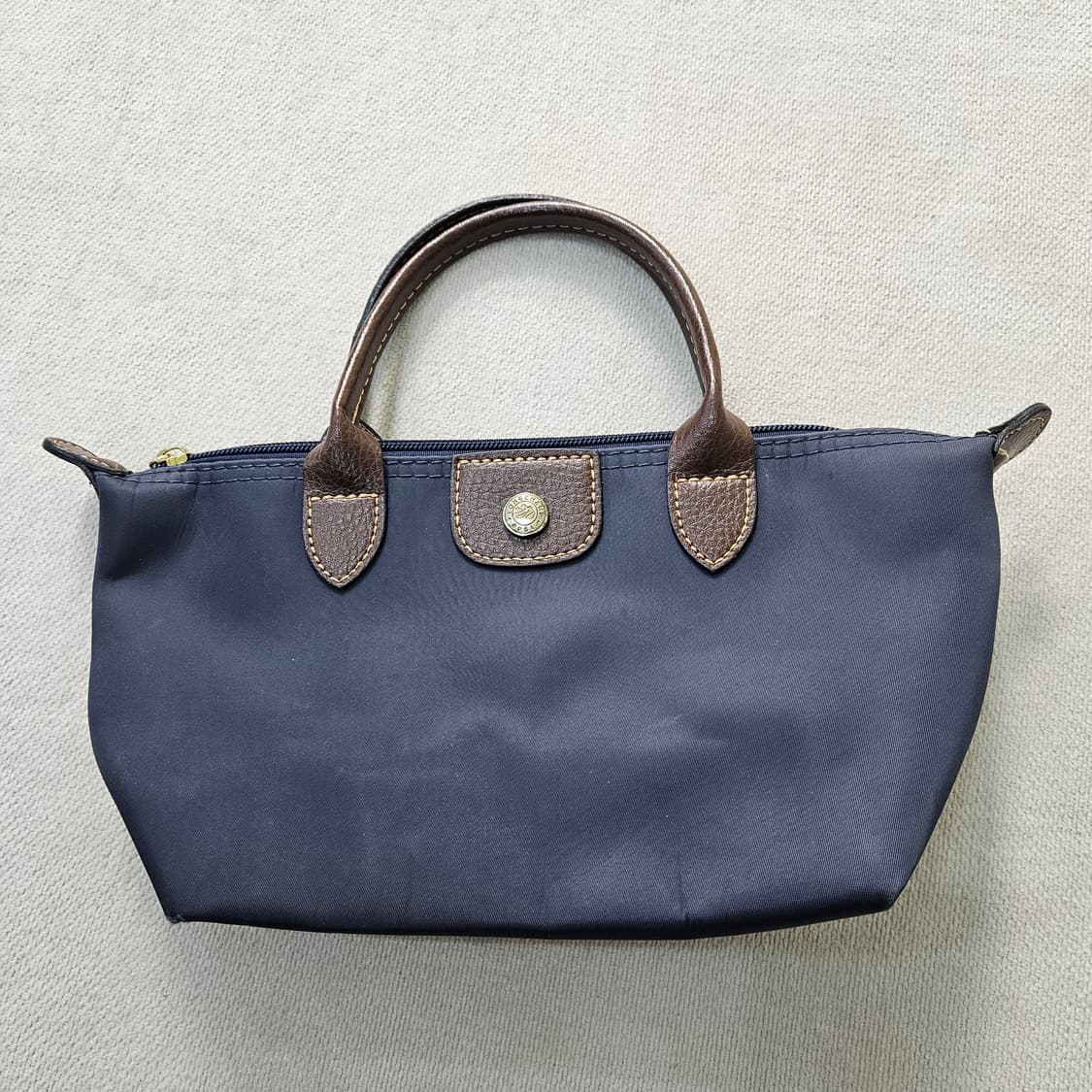 F 롱샴 플라이쥬 핸들백 (얼룩) 0409Y 상품이미지2