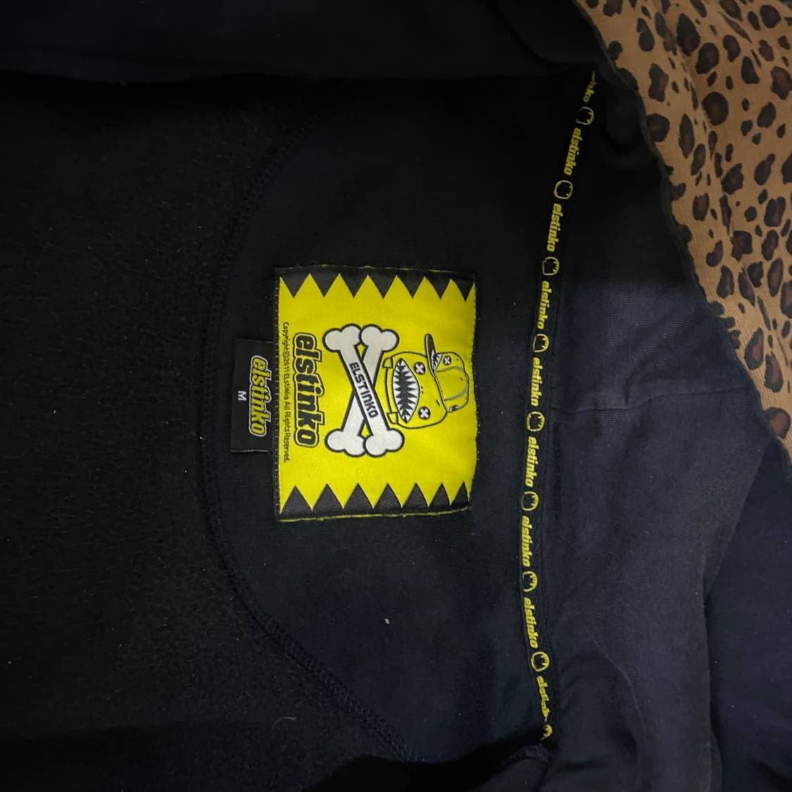 Eistinko 레오파드 후드집업 M 상품이미지3