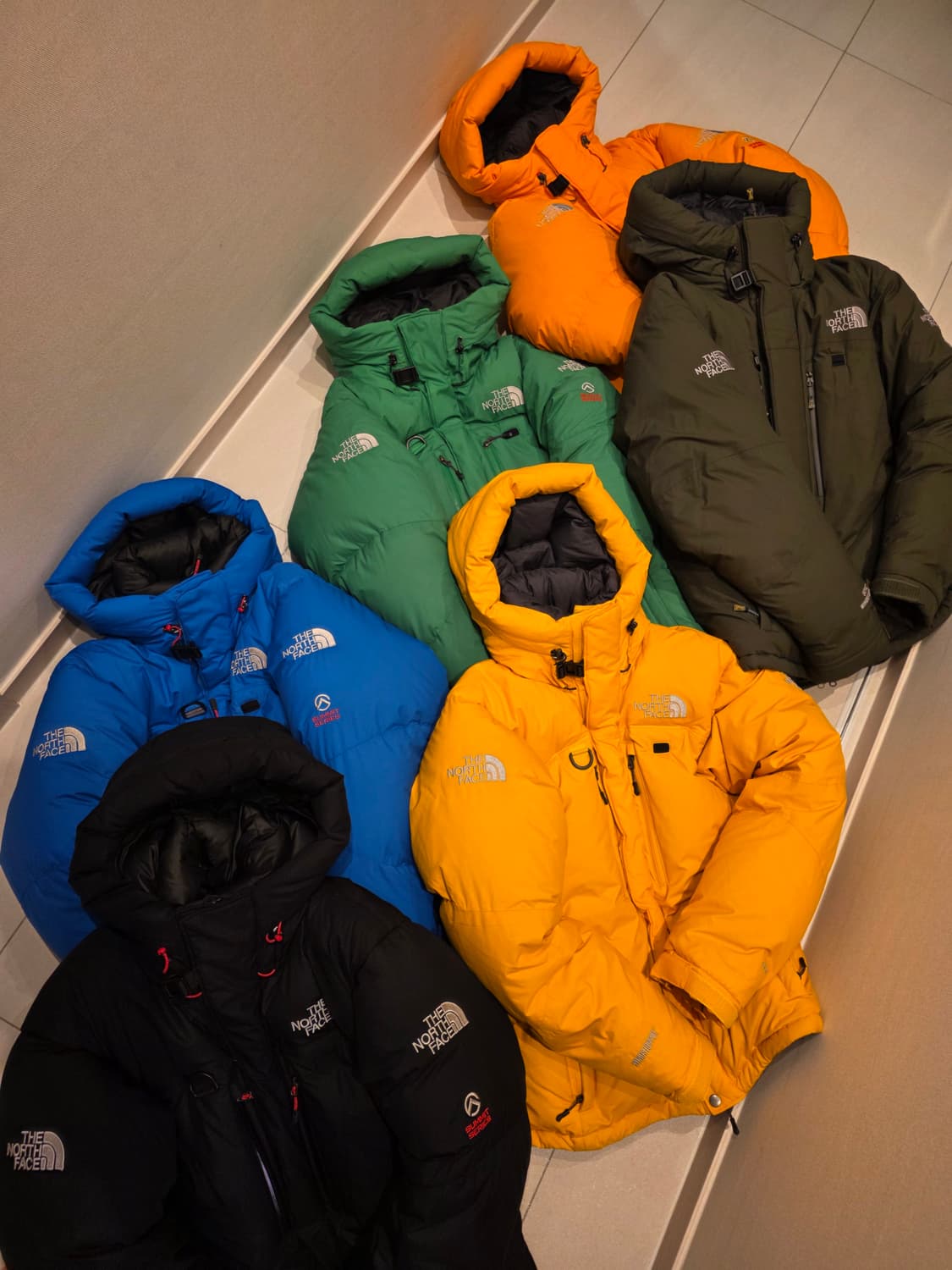 노스페이스 히말라야 1 노랑 초록 파랑 상품이미지1