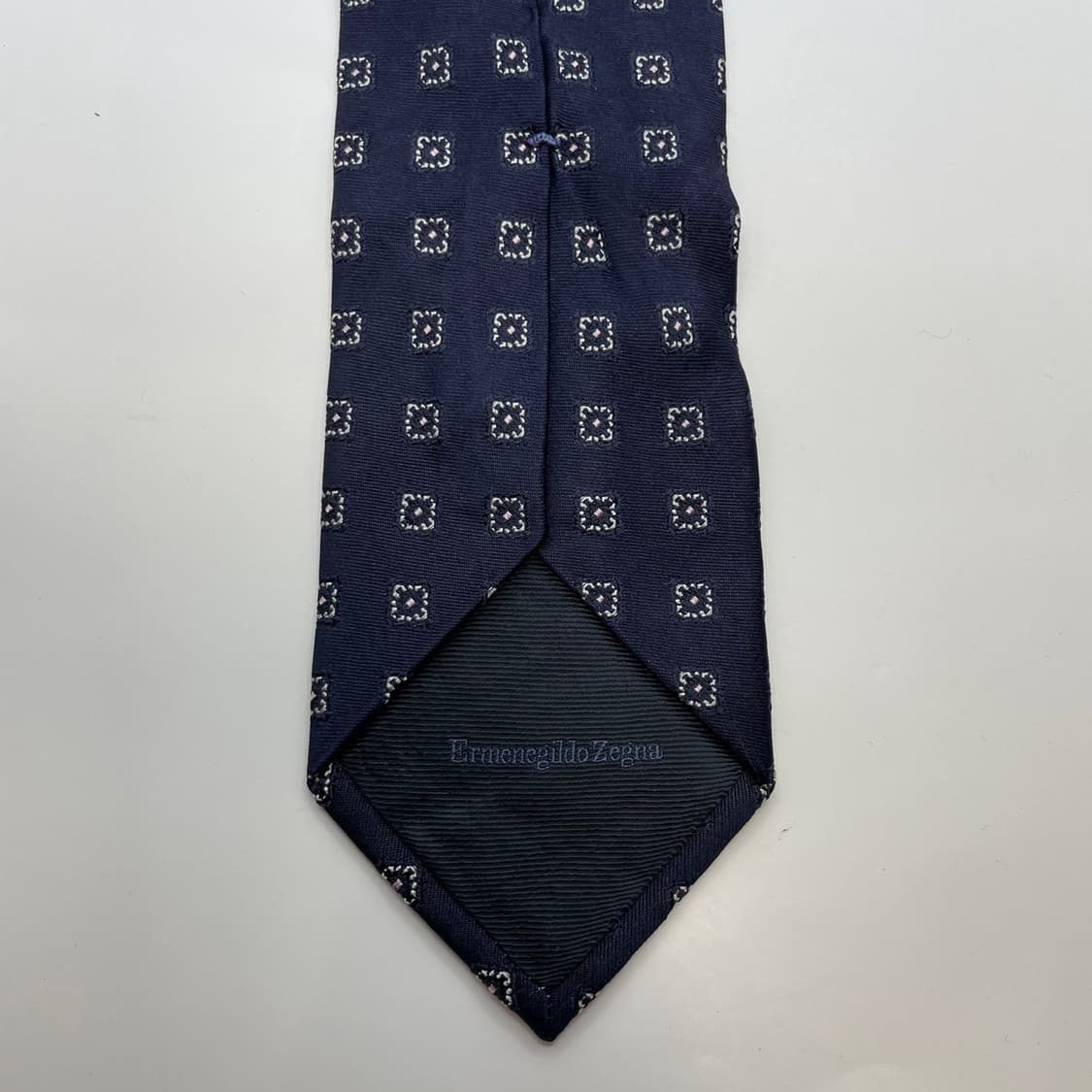 334) (Ermenegildo zegna) 에르메네질도제냐 패턴 넥타이 상품이미지4