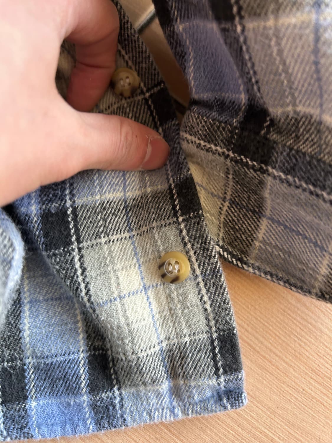 90‘s 랭글러 플란넬 체크셔츠 상품이미지7