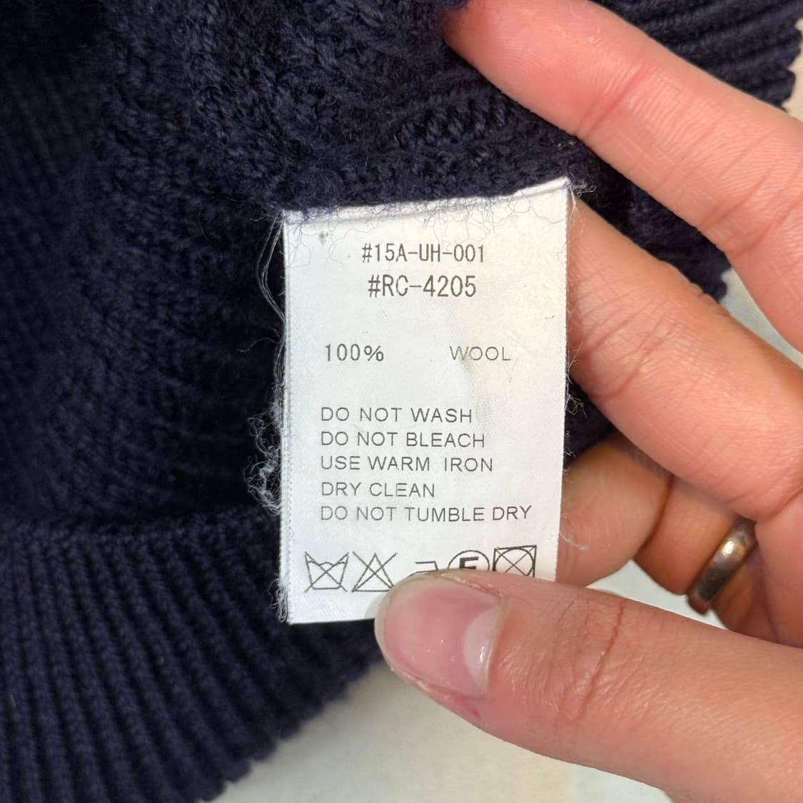 5) 오르치발(Orcival) 헤비 울 래글런 니트 상품이미지7