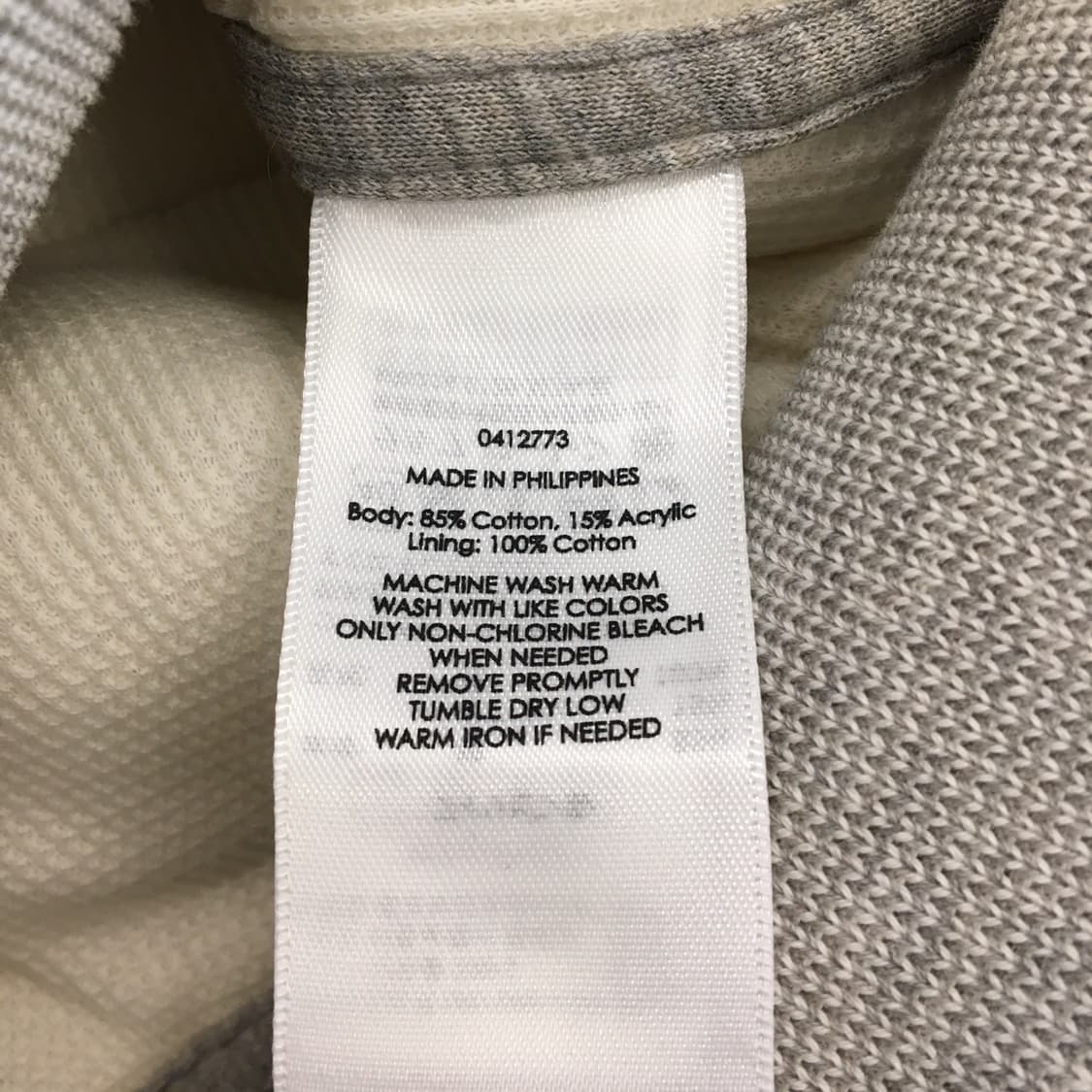 폴로 랄프로렌 상위라인 그레이 패딩베스트 XS 상품이미지6