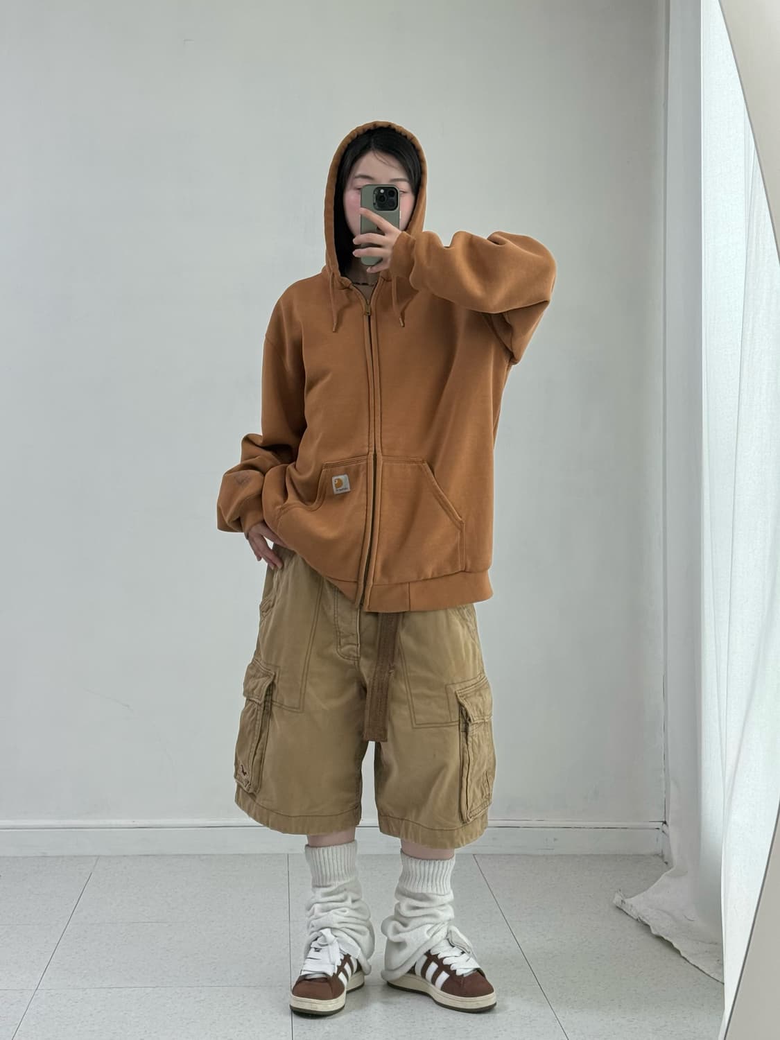 홀리스터 브라운 버뮤다 팬츠 상품이미지5