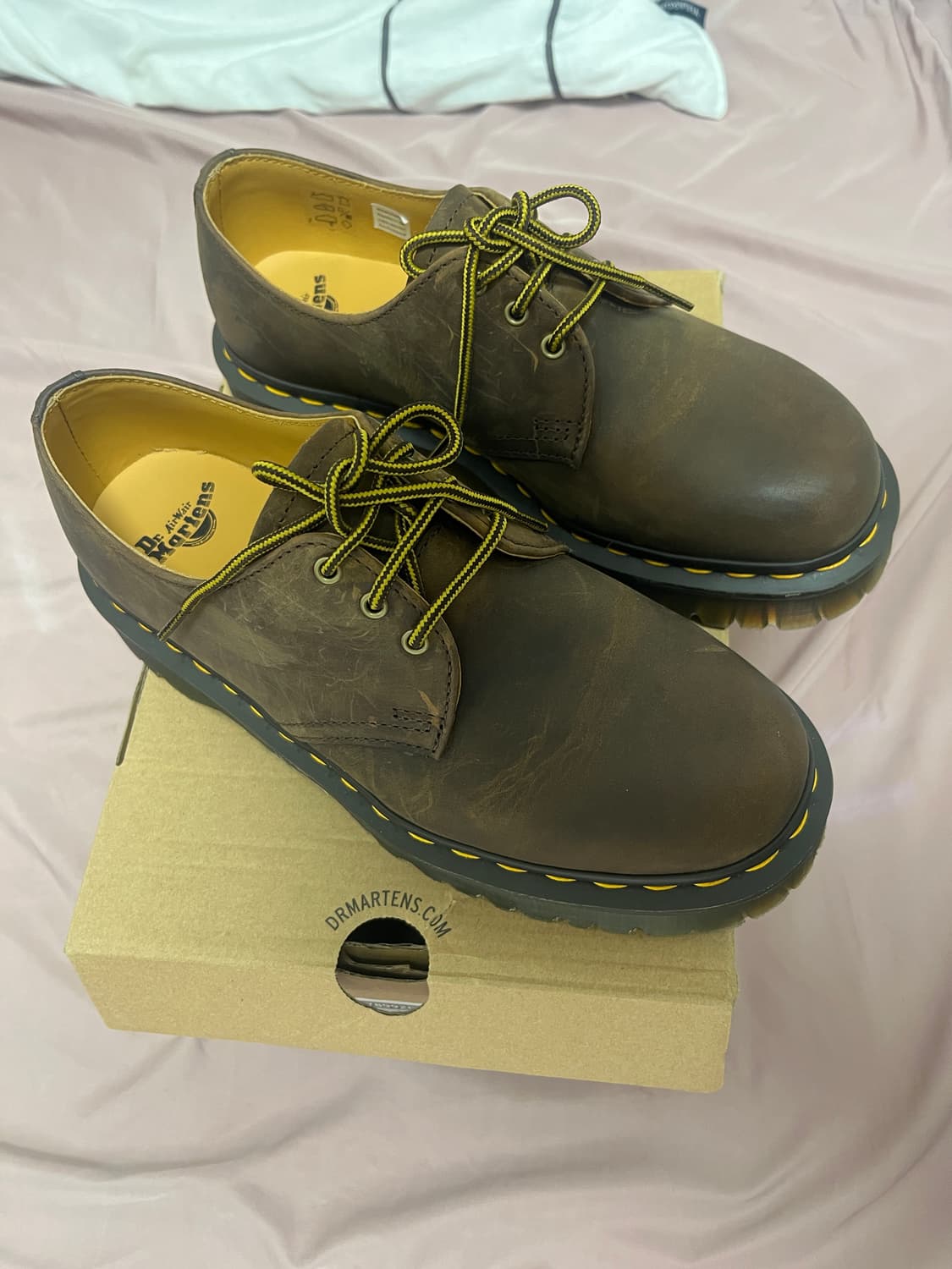 닥터마틴 1461 벡스 크레이지 홀스 다크 브라운 5k 상품이미지3