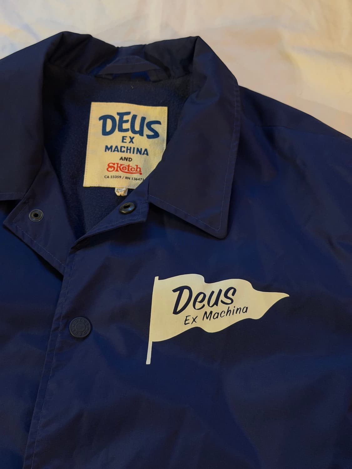 데우스엑스마키나 x 스캐치 코치자켓 상품이미지3