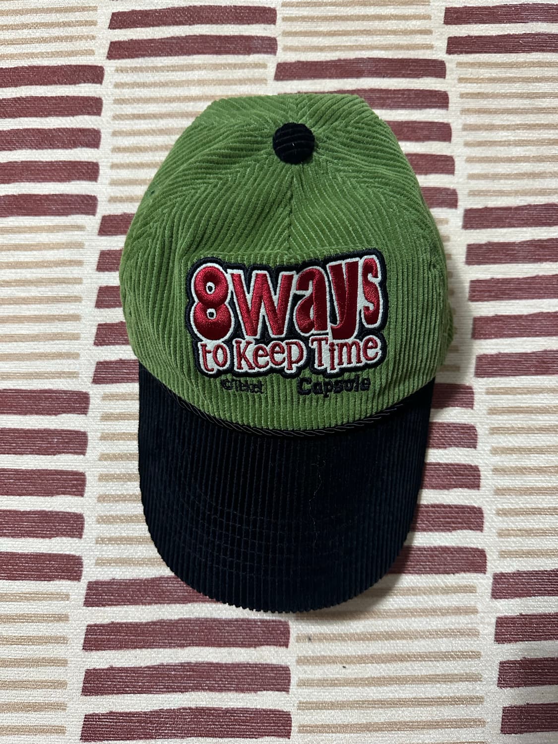 TEKET 테켓 코듀로이 캡모자 상품이미지3