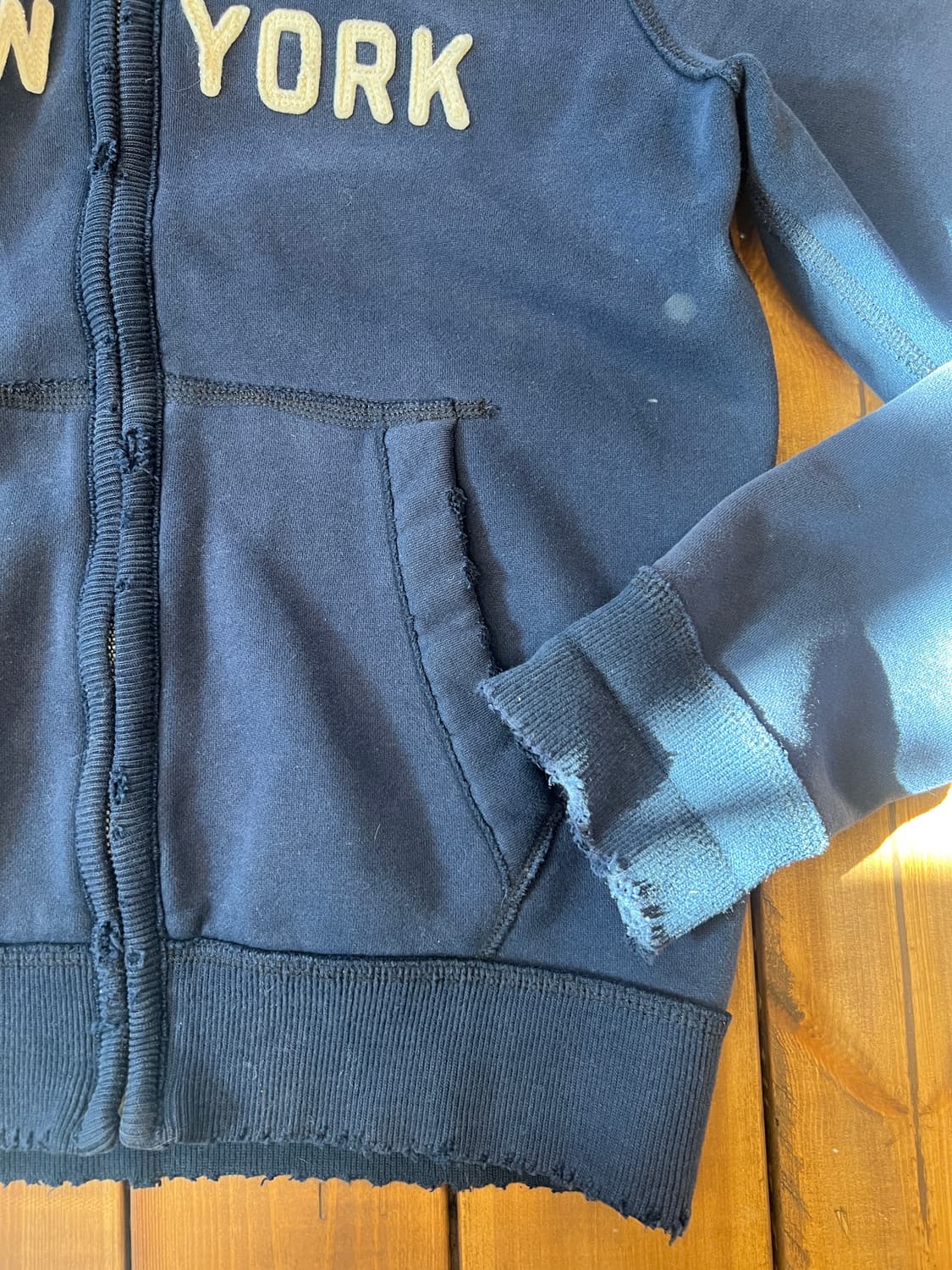 아베크롬비 네이비 후드집업 상품이미지8