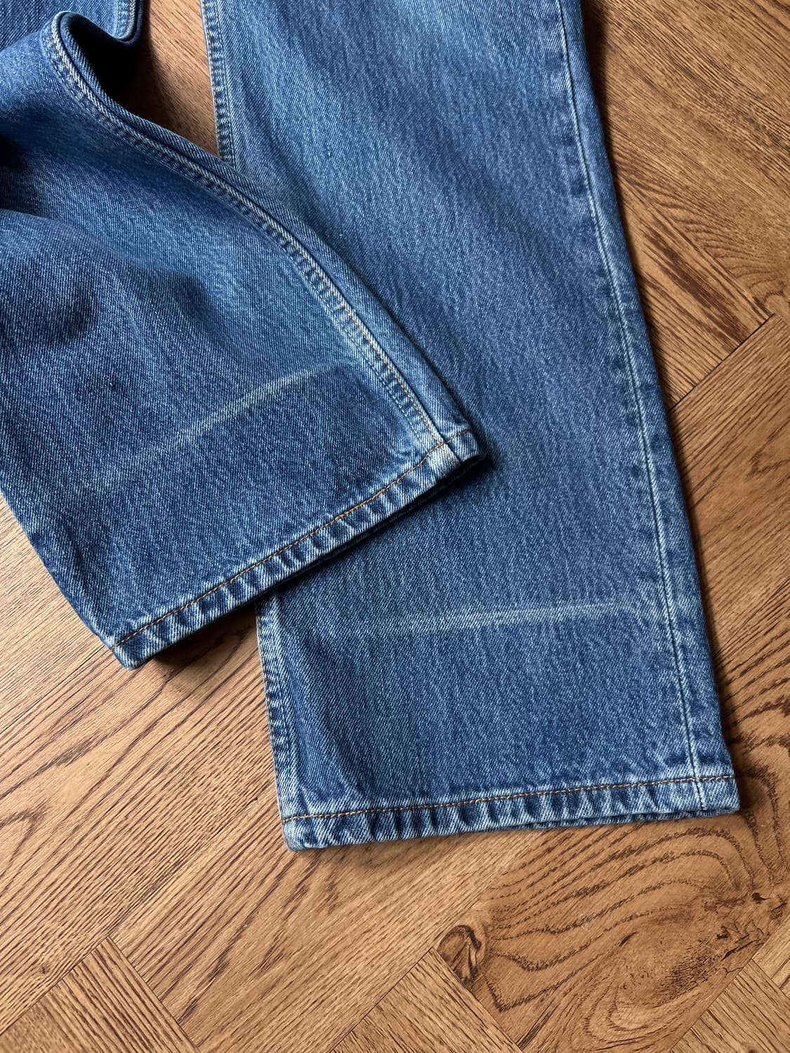 [32]리바이스 유럽 501 빈티지 워싱 스트레이트 데님 팬츠 상품이미지6