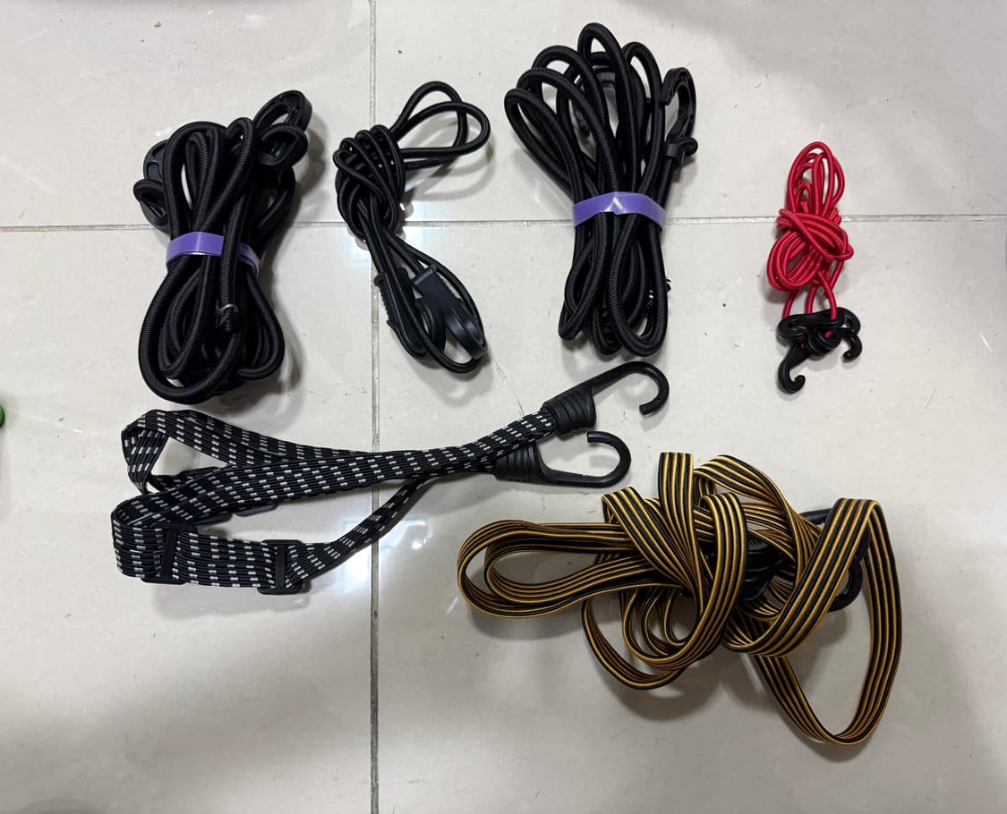 자전거용품 일괄 자물쇠 로프 짐끈 안장시트 VLLU라이트 상품이미지7