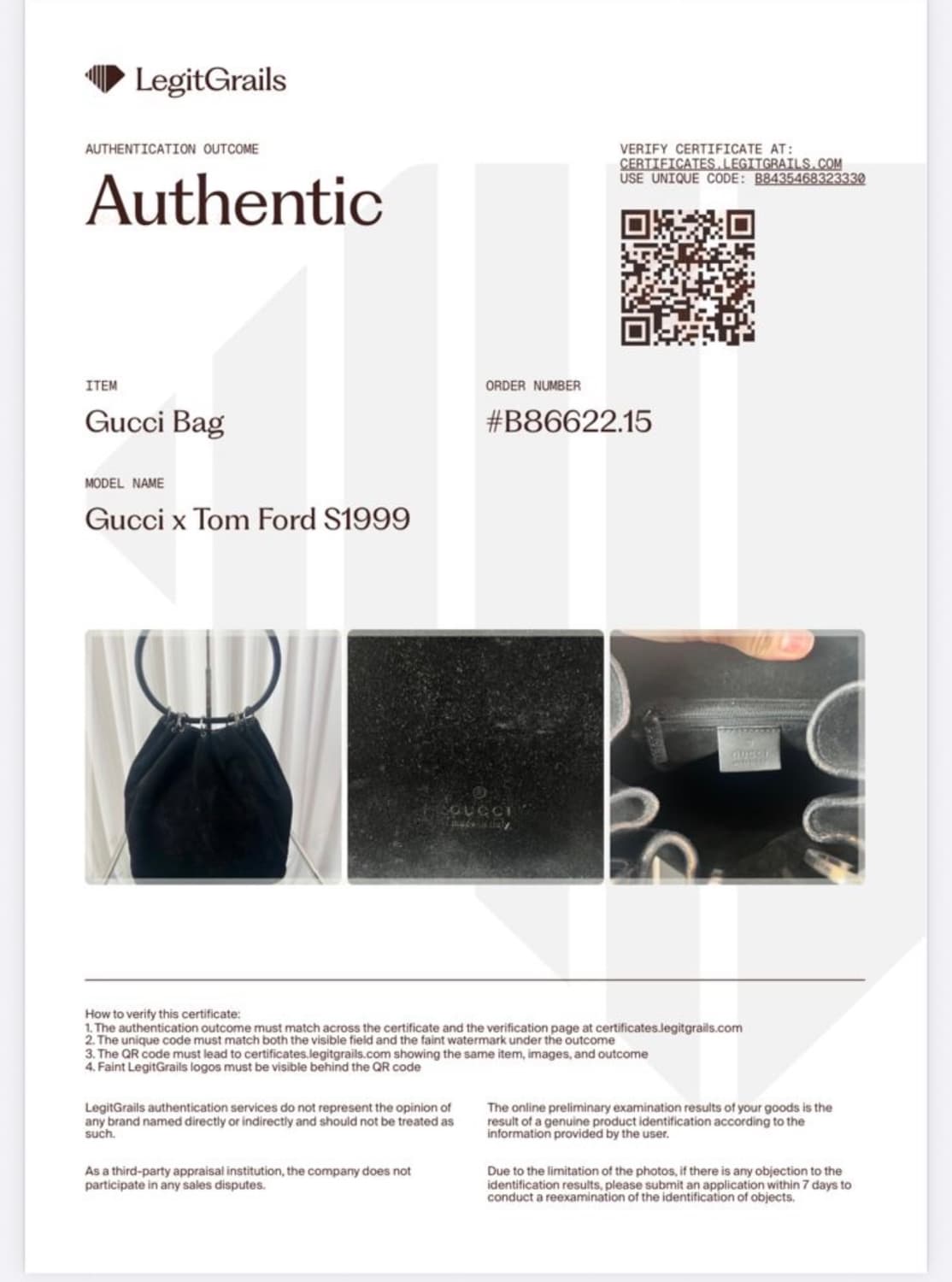 구찌 x 톰포드 FW1999 스웨이드 링 숄더백 상품이미지10