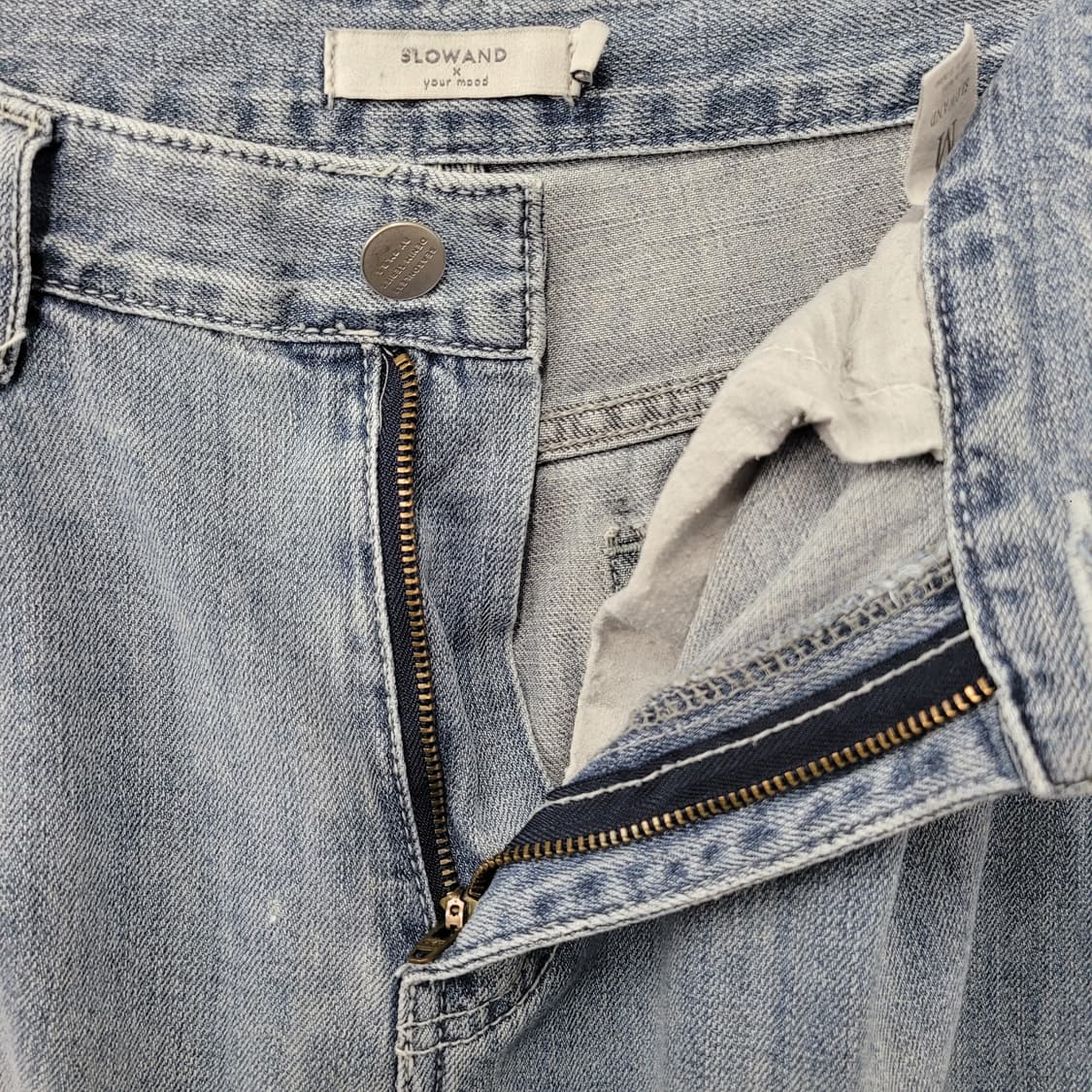 Slowand 슬로우앤드 와이드 데님 팬츠  상품이미지3