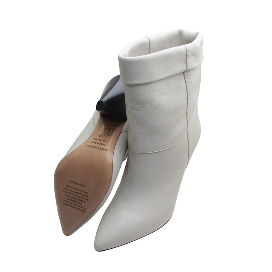 이자벨 마랑 오프화이트 미들부츠 37 상품이미지3