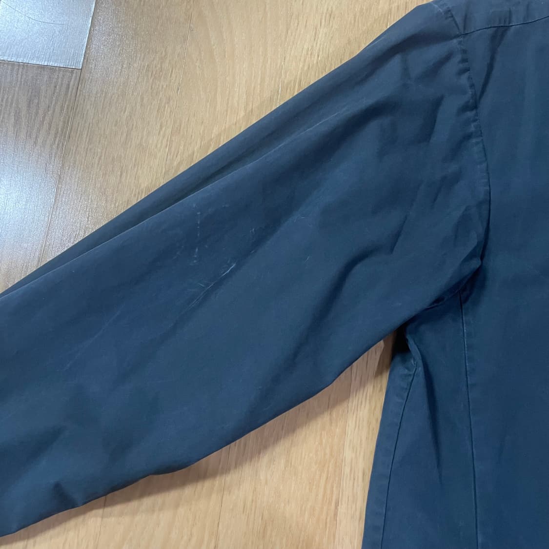 우영미 코튼 백로고 셔츠 100사이즈 상품이미지3