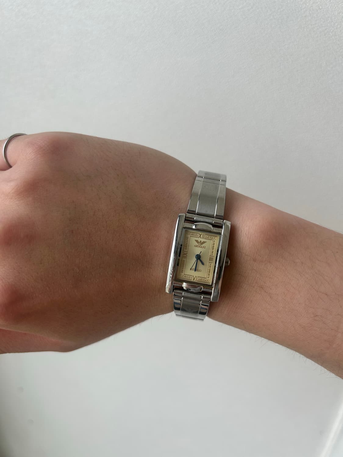 빈티지 조르지오 아르마니 메탈시계 상품이미지5