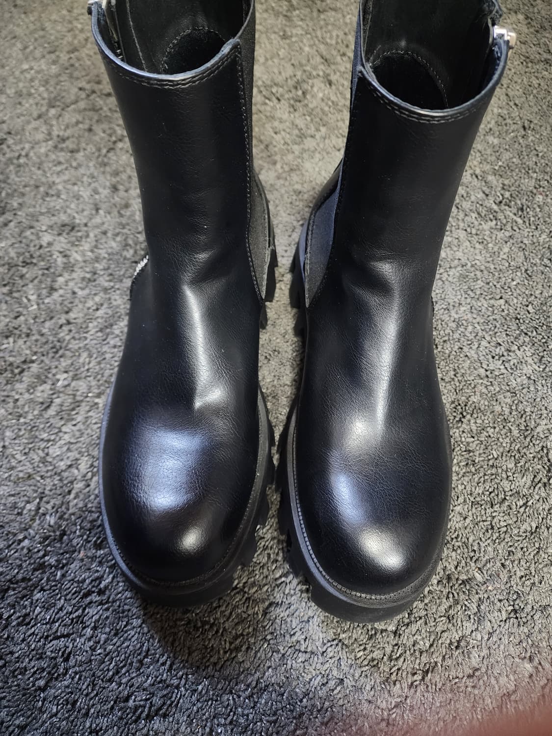 자라 블랙 첼시 부츠 275사이즈 상품이미지9