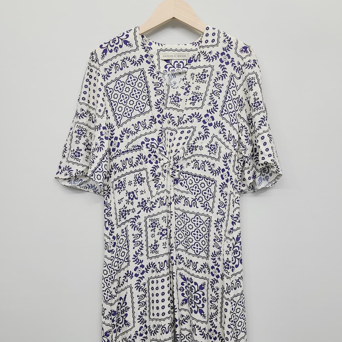 메종드메이어 MAISON DE MAIER 페이슬리 롱 원피스 (8) 상품이미지3