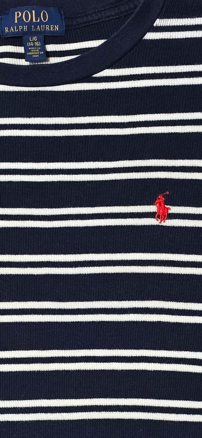 폴로 랄프로렌 스트라이프 긴팔 티셔츠 L 상품이미지6