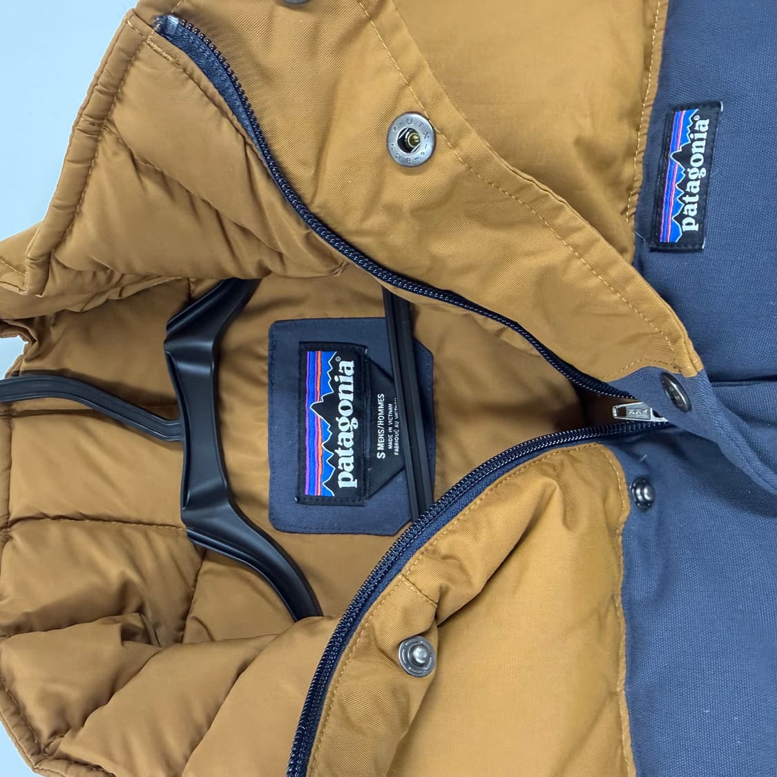 파타고니아 비비 다운 푸퍼 배색 패딩 95 상품이미지2