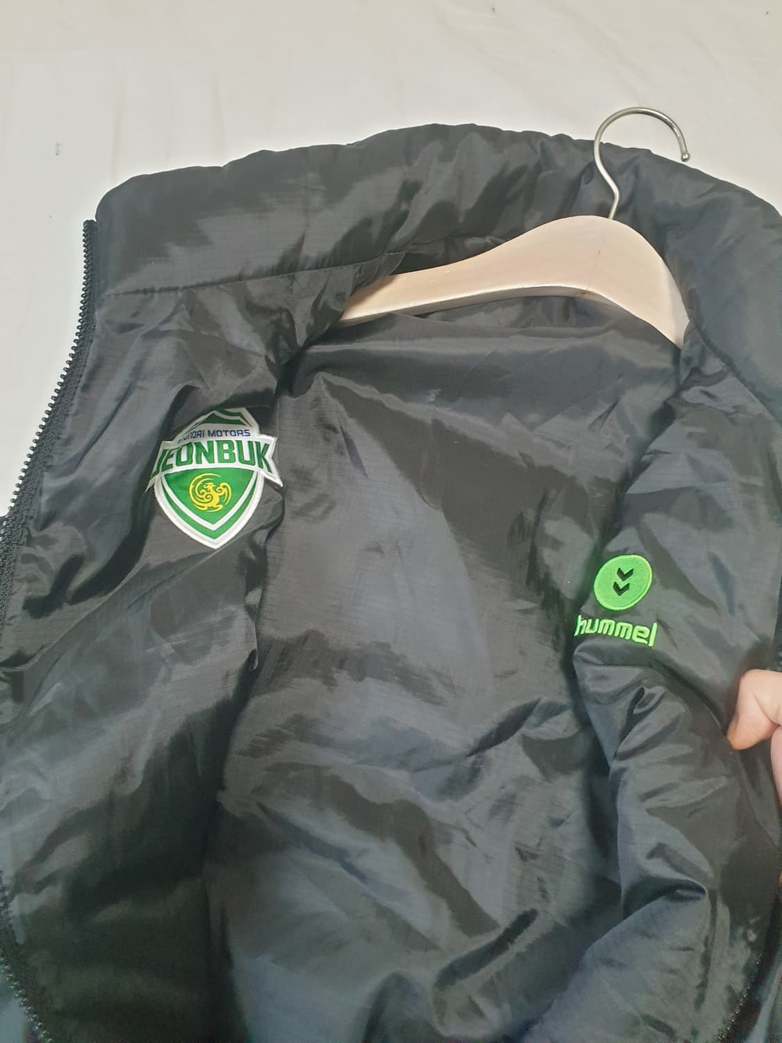 험멜 전북 리버시블 패딩 조끼 상품이미지2