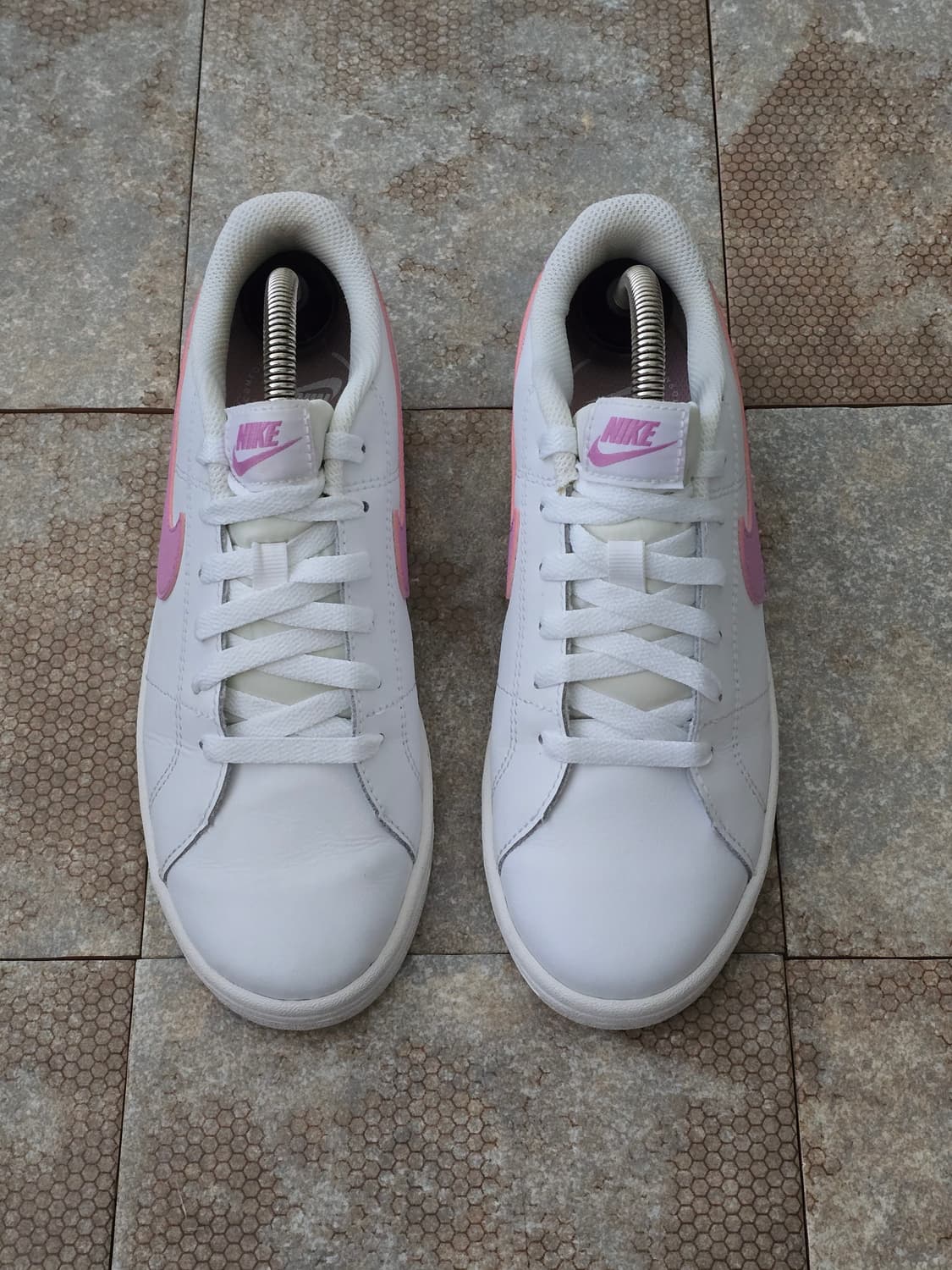 (240)나이키 코트 로얄 2 화이트 핑크 상품이미지2