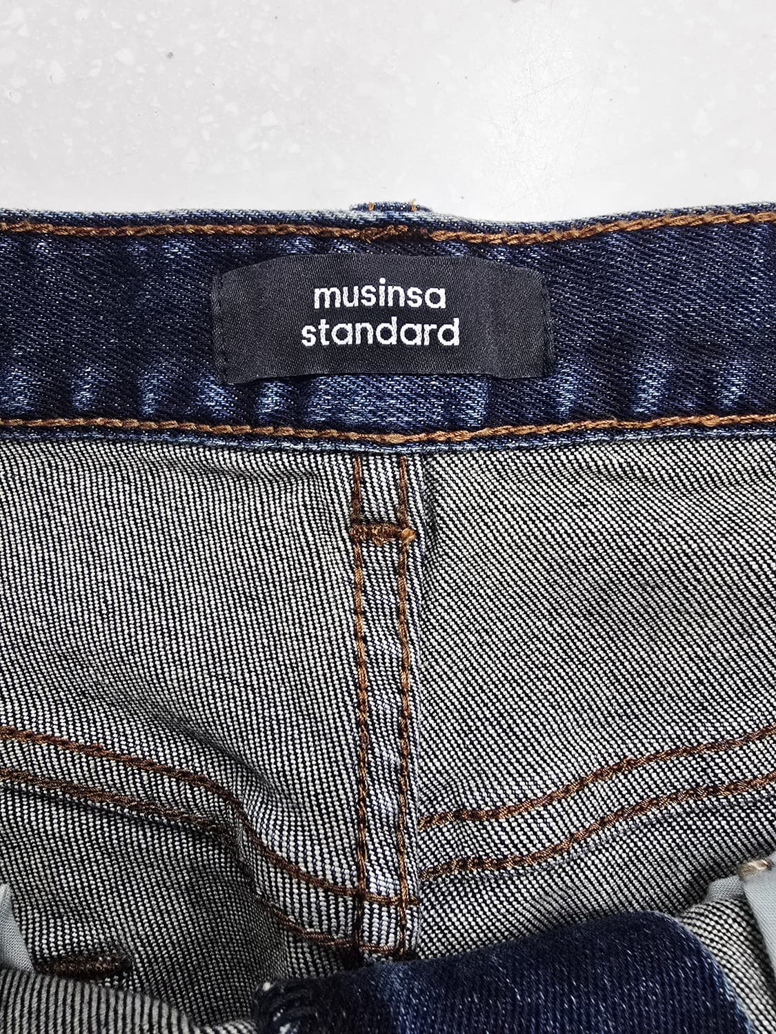 무신사스탠다드 진청 데님 청바지31 상품이미지7