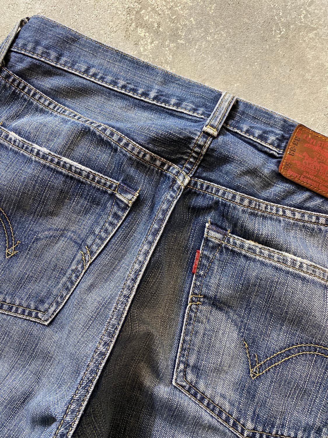 [32] 00s Levi's 503 리바이스 레귤러 핏 데님팬츠 상품이미지7