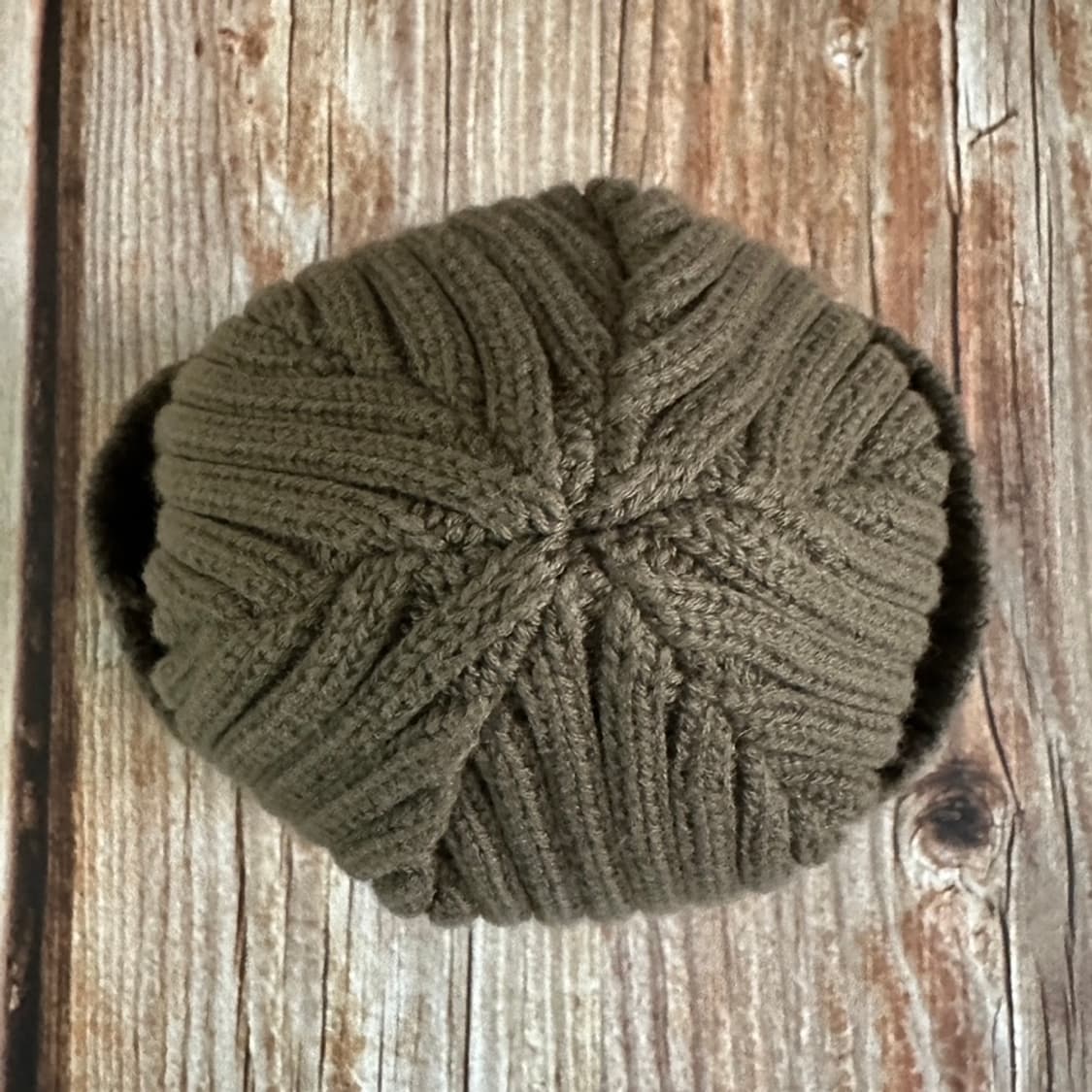 키지마타카유키 코튼 골지 비니 올리브 색상 상품이미지8