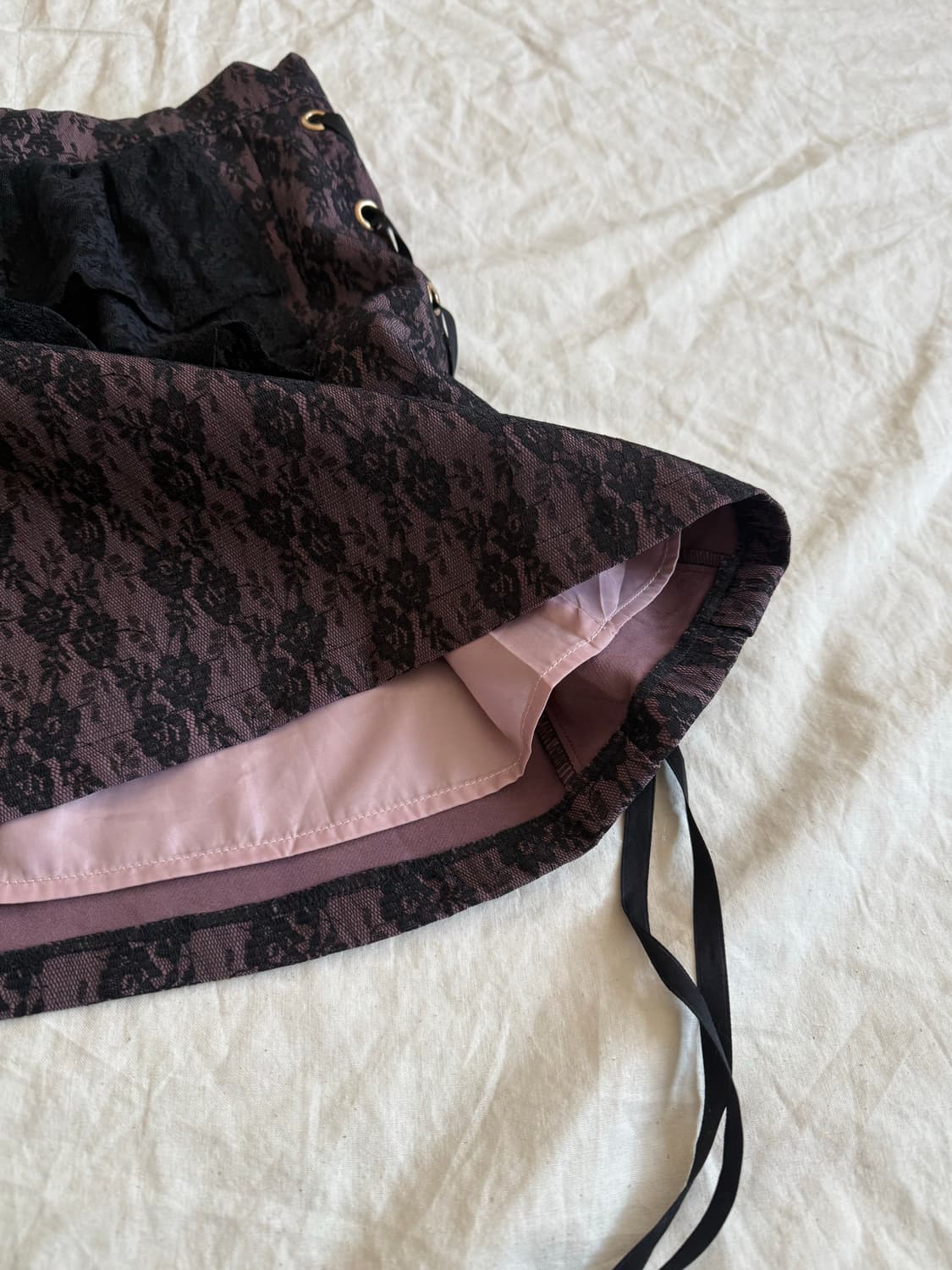 로지타 고스로리 지뢰계 고딕 오리엔탈 미니스커트 상품이미지4