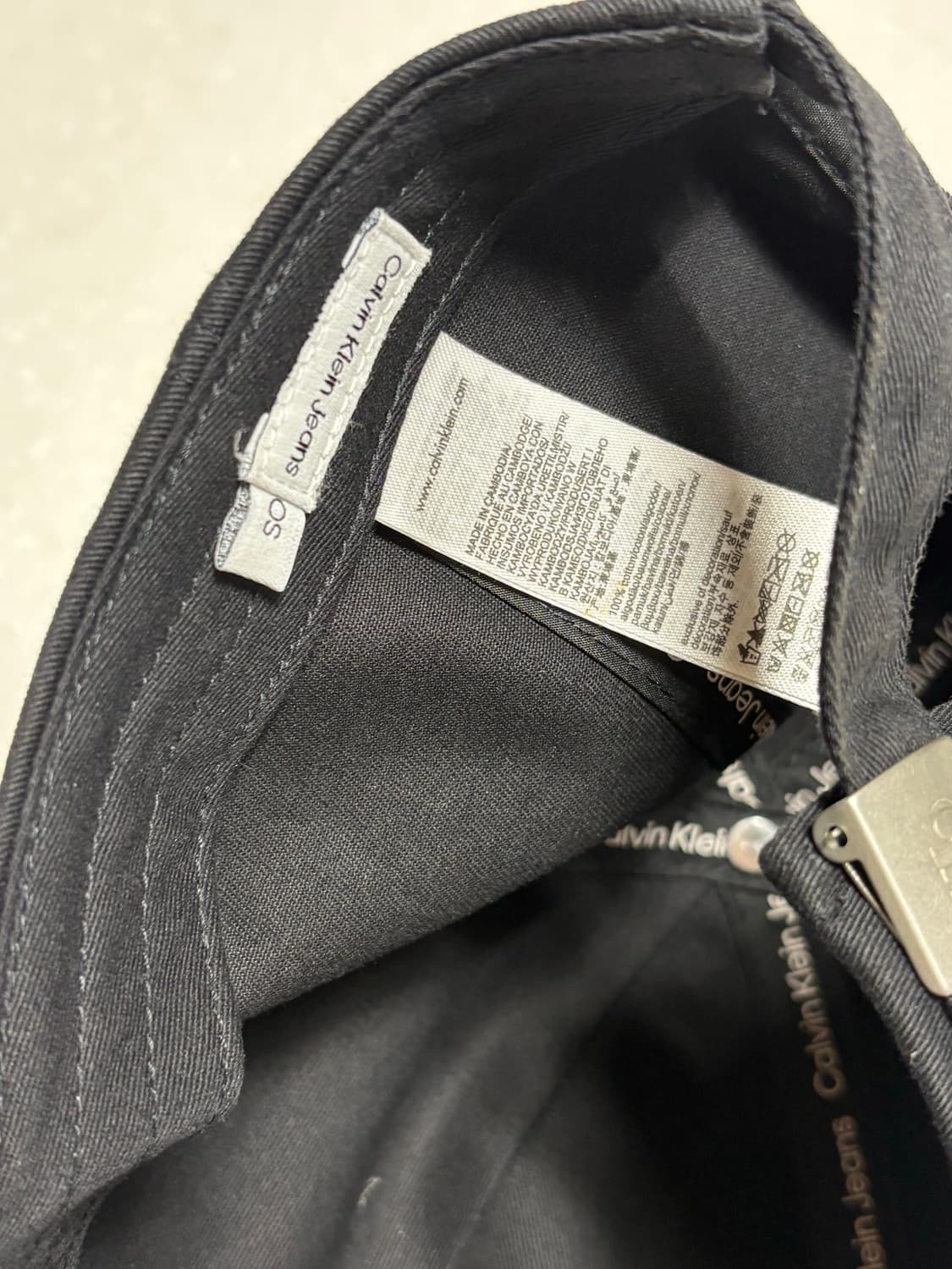 캘빈클라인 볼캡 모자 상품이미지2