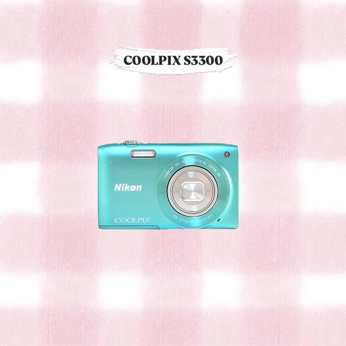 니콘 쿨픽스 S3300 민트 빈티지디카 상품이미지1