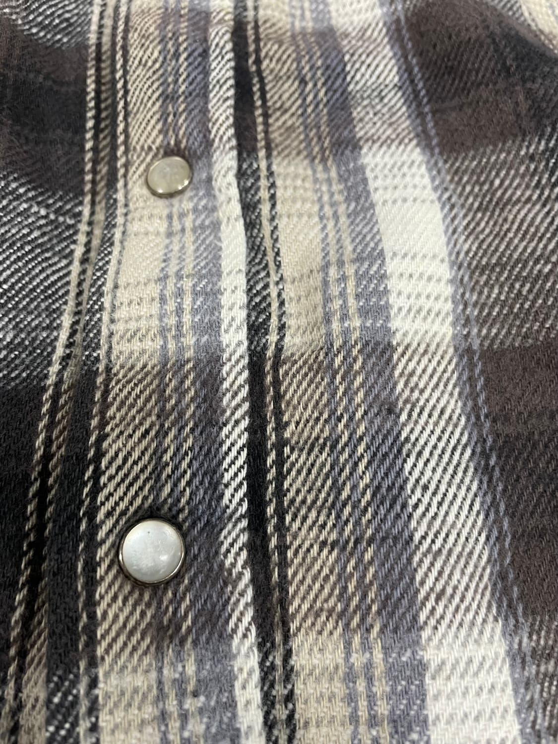 Jpn vtg LEE 플란넬 웨스턴셔츠 상품이미지3