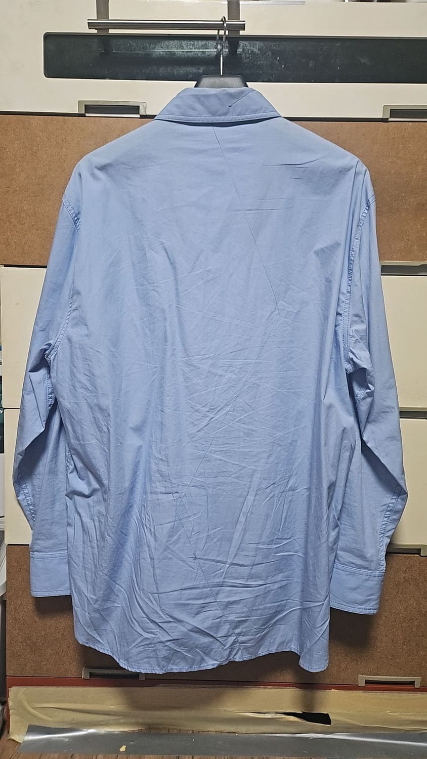 아더에러 자라 블루 오버 사이즈 셔츠 M 상품이미지3