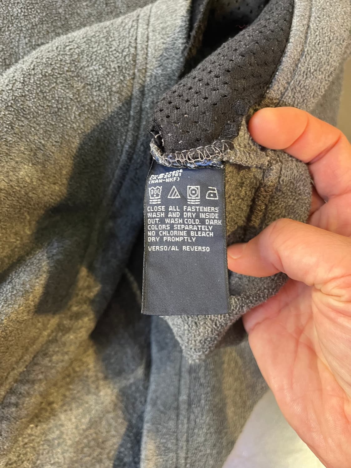 토미 힐피거 플리스 하프집 그레이 (90’s / 대만제) 상품이미지7