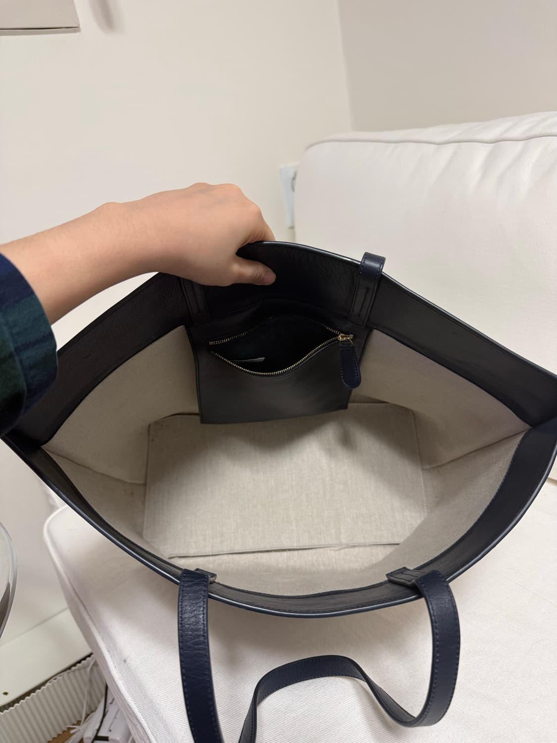 A.P.C. 아페쎄 토탈리 쇼퍼백 캔버스백 상품이미지4