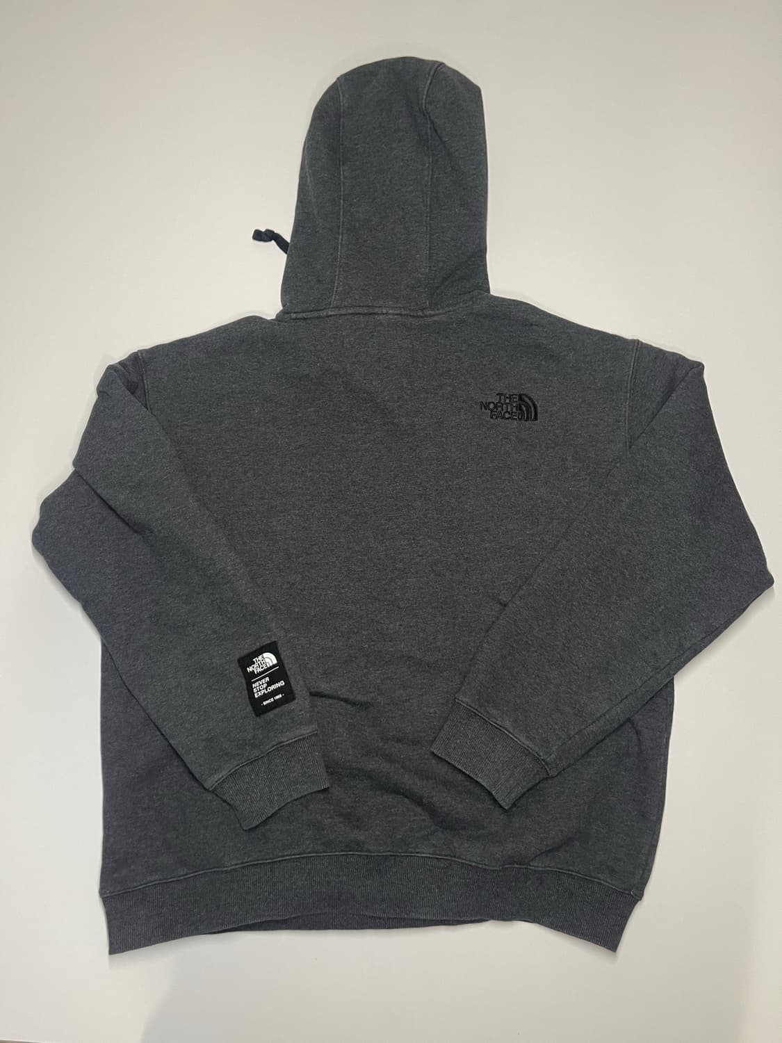 노스페이스 회색 후드티 L(100) 상품이미지5