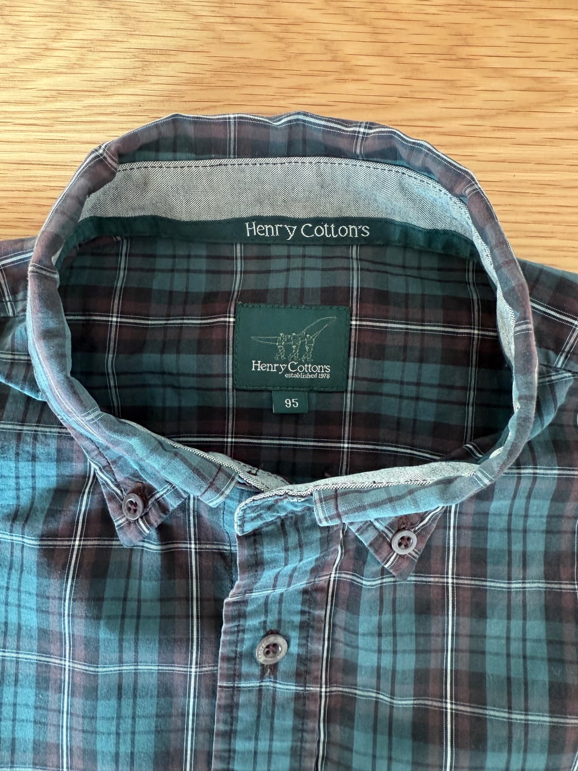 헨리코튼(Henry Cotton's) 체크 셔츠 상품이미지7