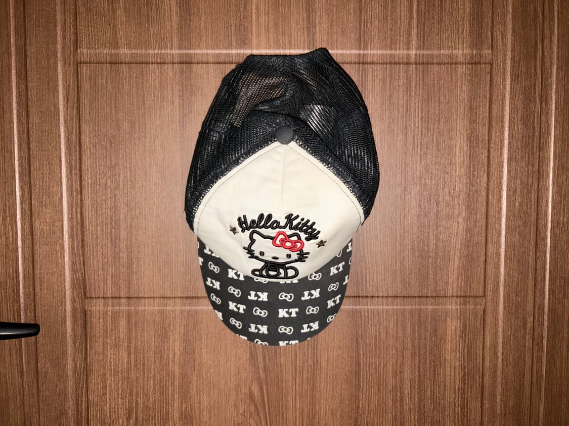 헬로키티 메쉬 트러커캡 상품이미지2