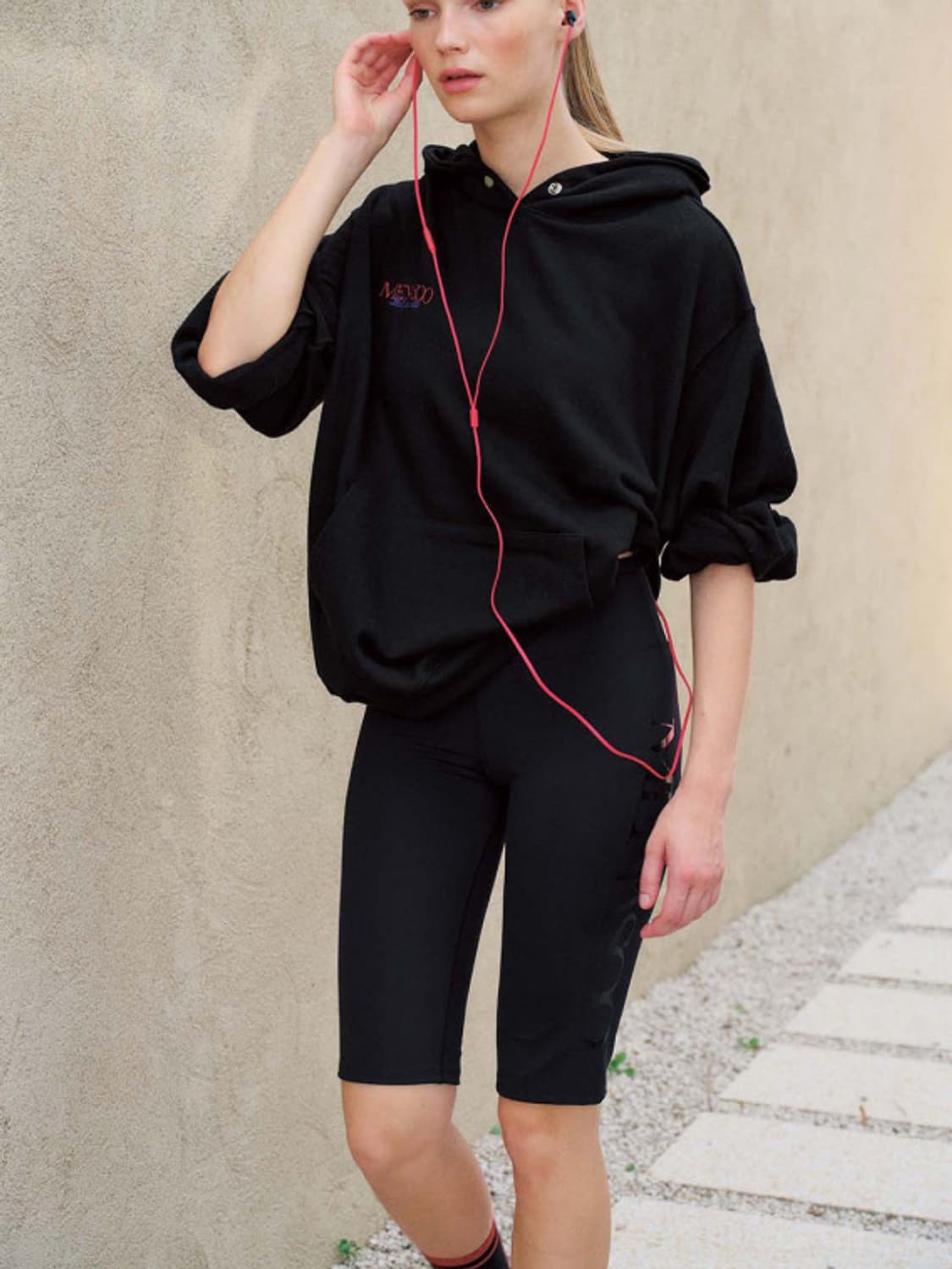 미나수 올데이즈 바이커 쇼츠 (블랙 1사이즈) 상품이미지1